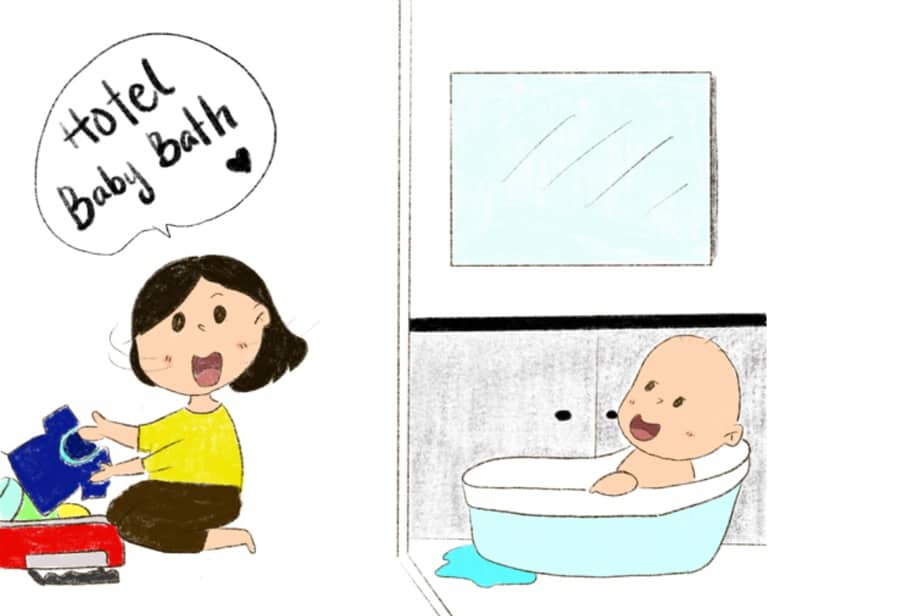 How To Bathe Baby In Hotel